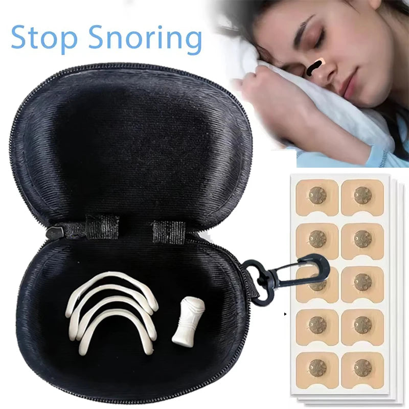 Magnetic Nasal Dilator set with storage case and internal nose clips